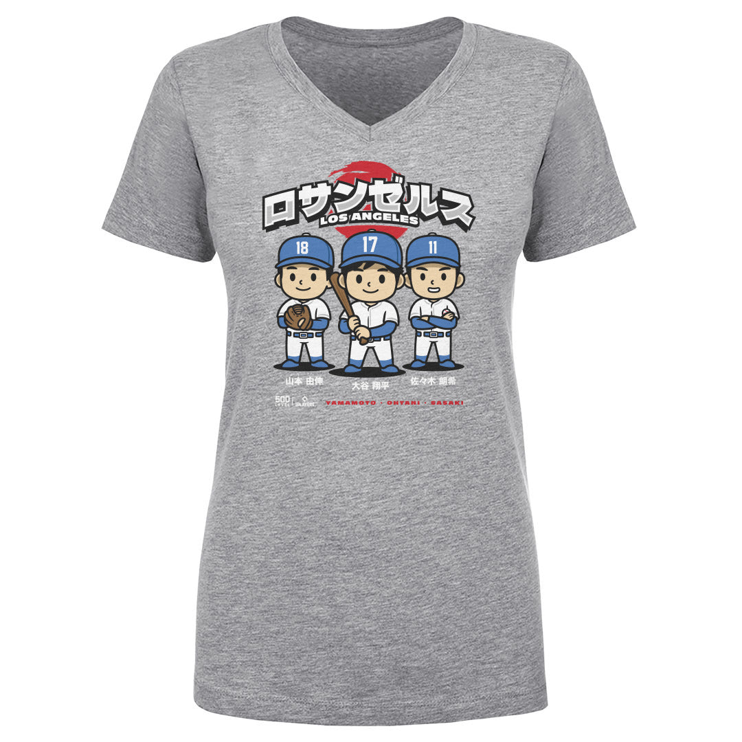 Shohei Ohtani Women's V-Neck T-Shirt | 500 LEVEL