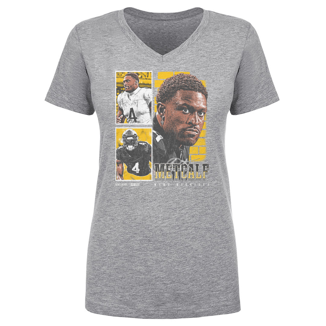 DK Metcalf Women's V-Neck T-Shirt | 500 LEVEL