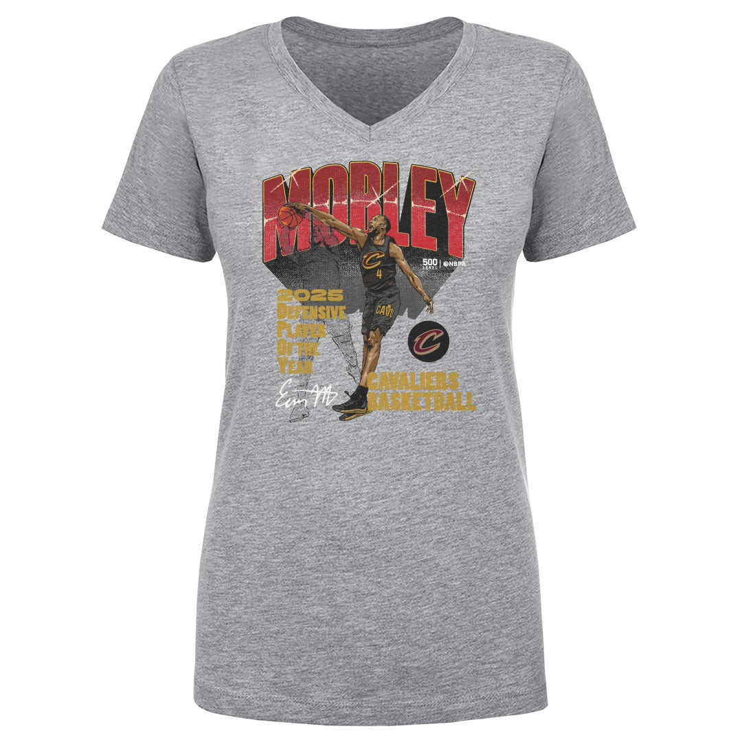 Evan Mobley Women's V-Neck T-Shirt | 500 LEVEL