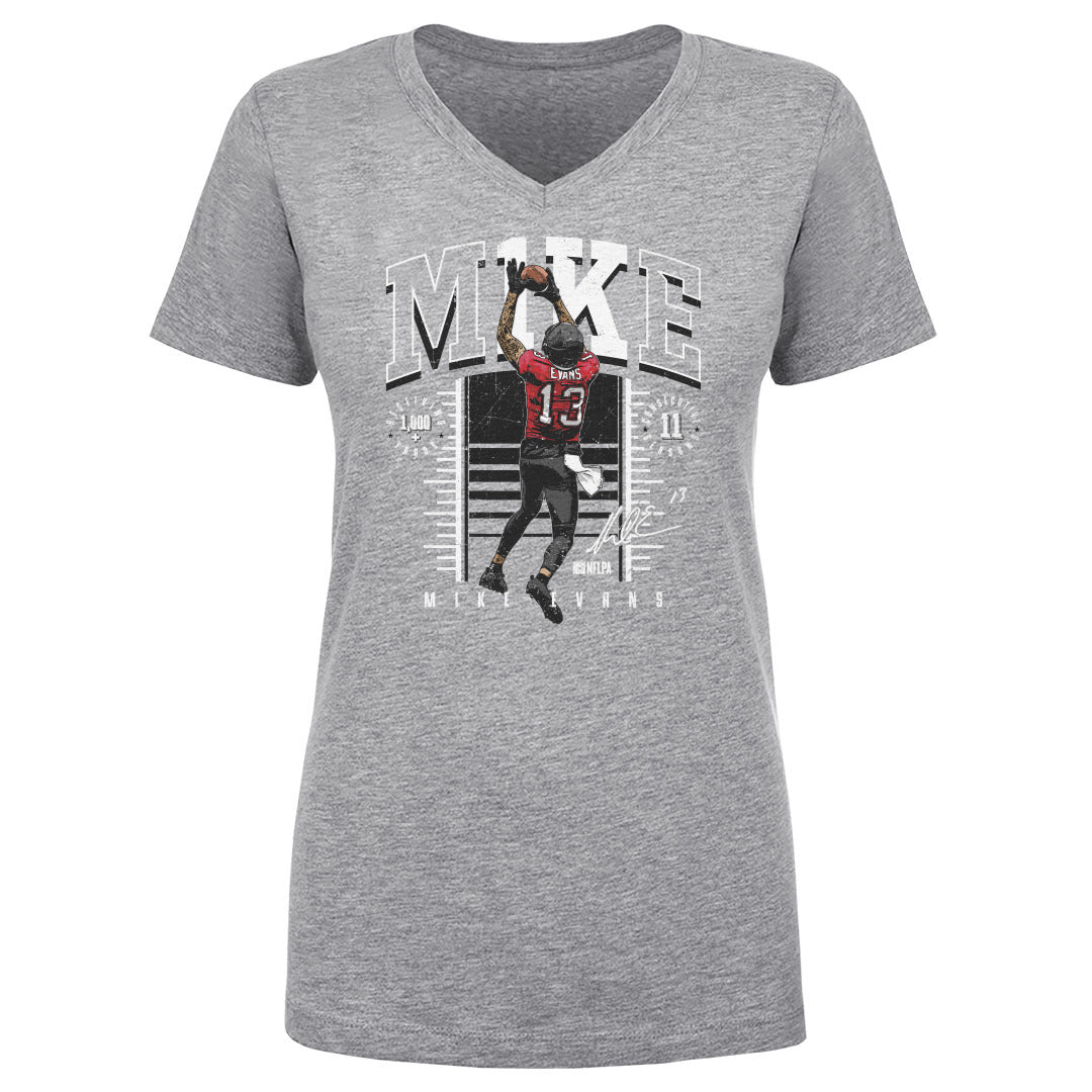 Mike Evans Women's V-Neck T-Shirt | 500 LEVEL