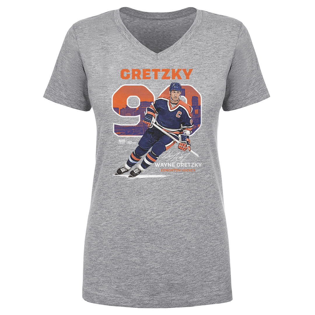Wayne Gretzky Women's V-Neck T-Shirt | 500 LEVEL