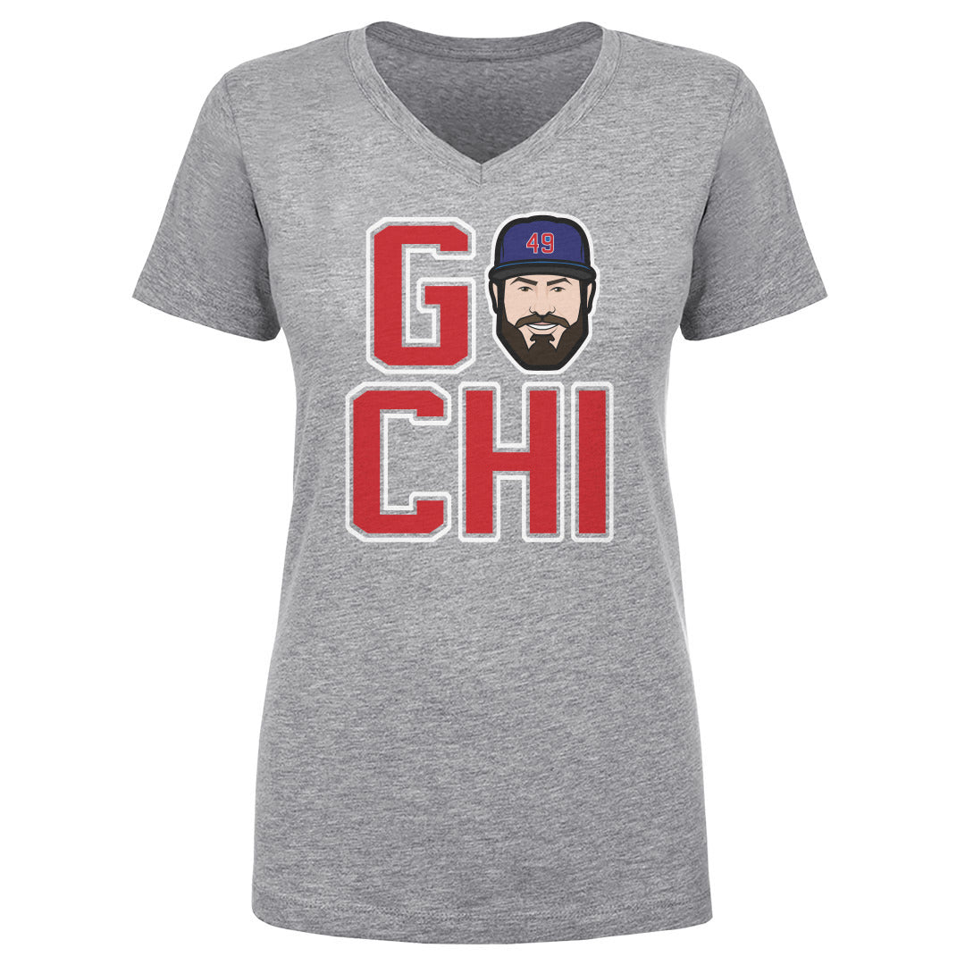Jake Arrieta Women's V-Neck T-Shirt | 500 LEVEL