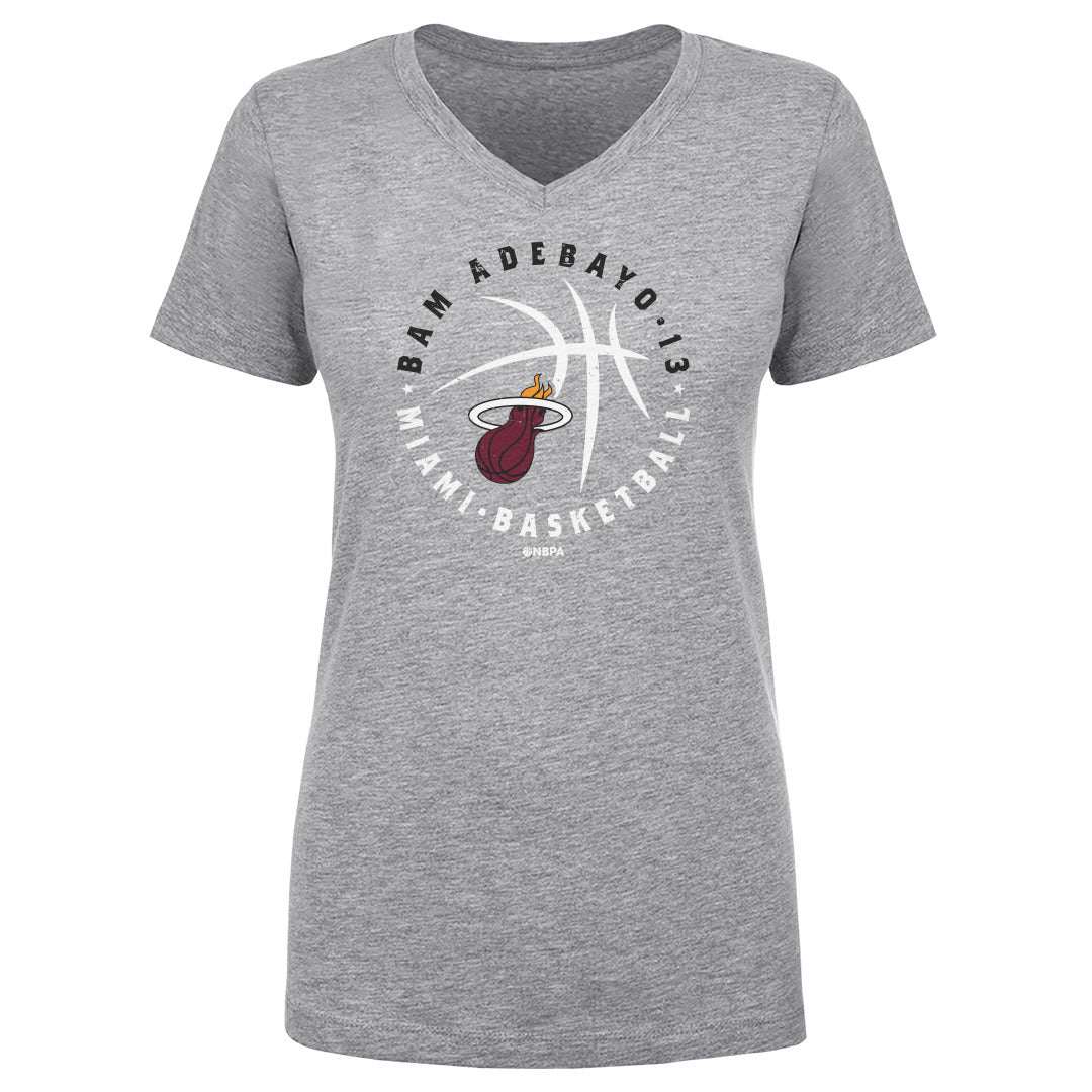 Bam Adebayo Women's V-Neck T-Shirt | 500 LEVEL