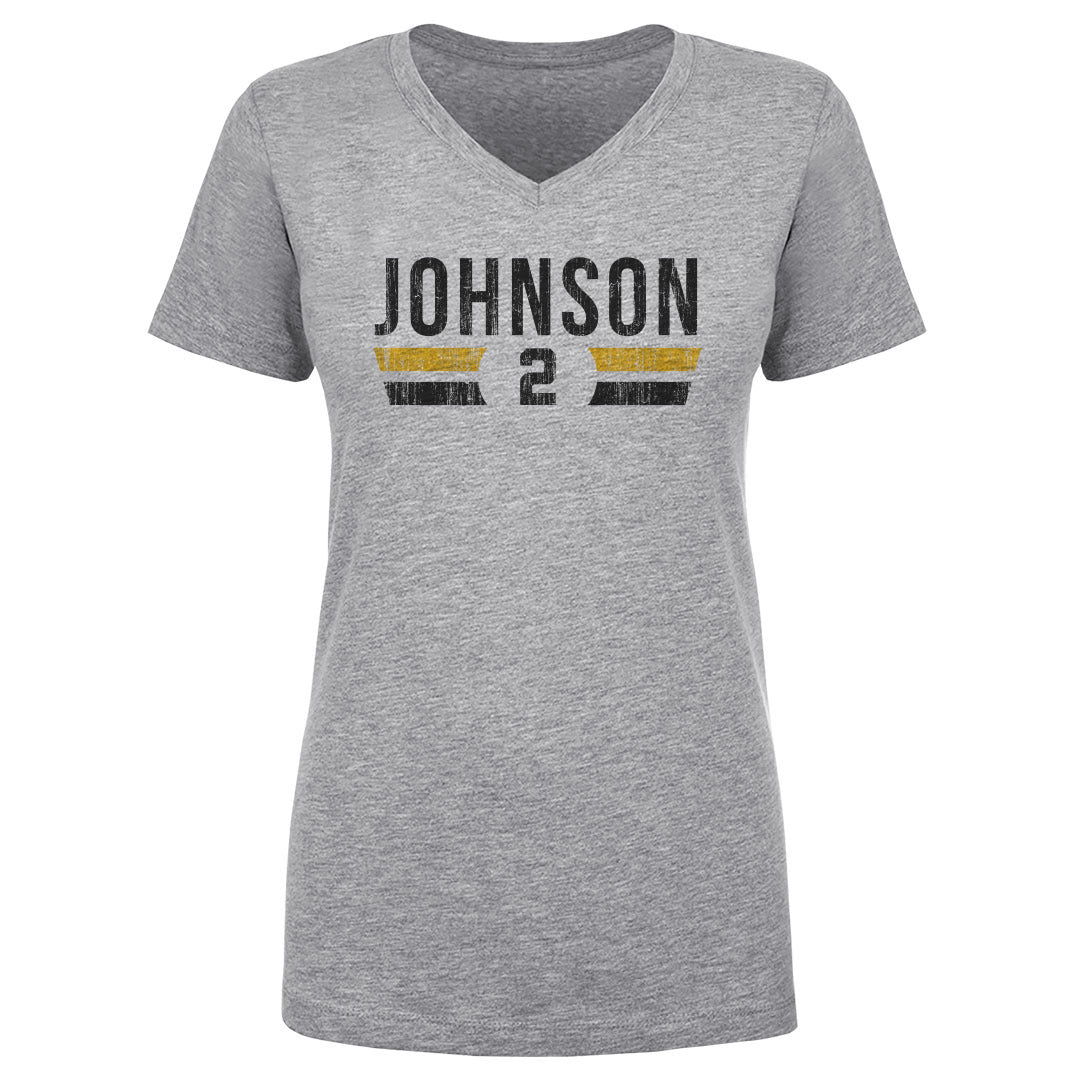 Marquis Johnson Women's V-Neck T-Shirt | 500 LEVEL