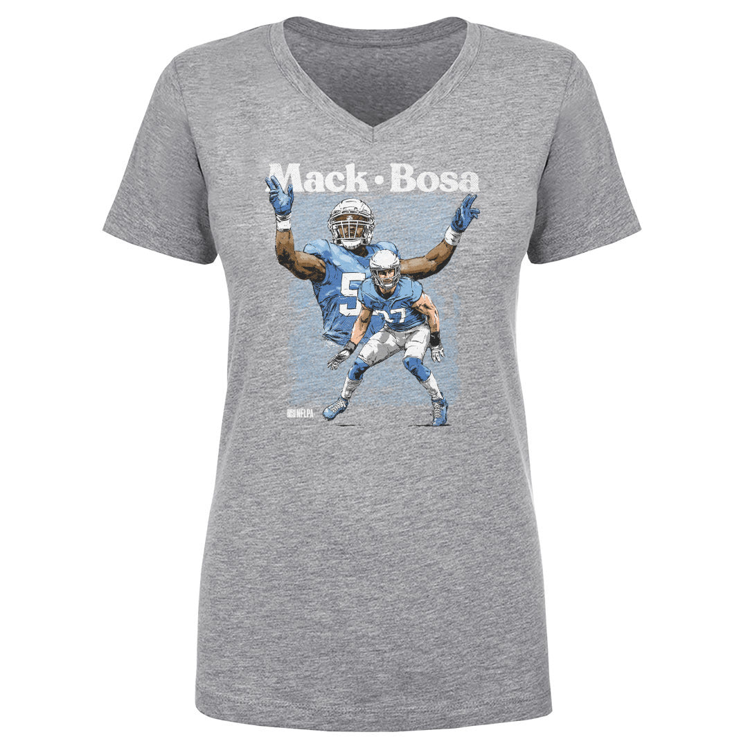 Khalil Mack Women's V-Neck T-Shirt | 500 LEVEL