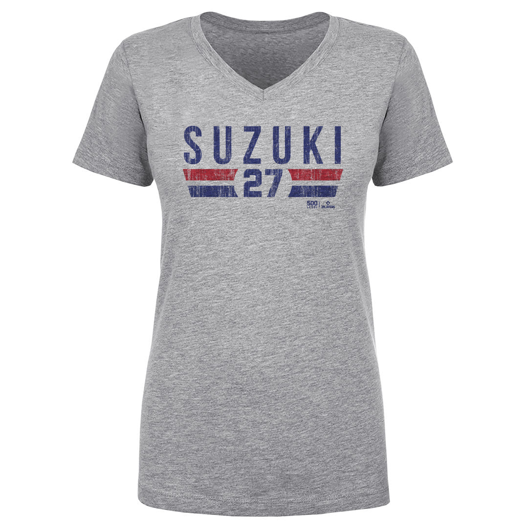 Seiya Suzuki Women's V-Neck T-Shirt | 500 LEVEL