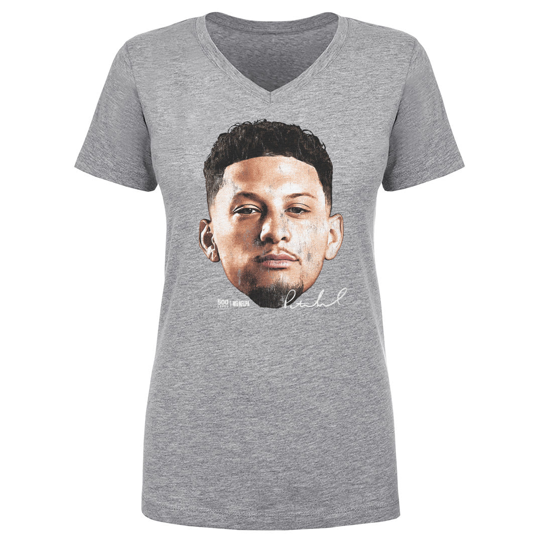 Patrick Mahomes Women's V-Neck T-Shirt | 500 LEVEL