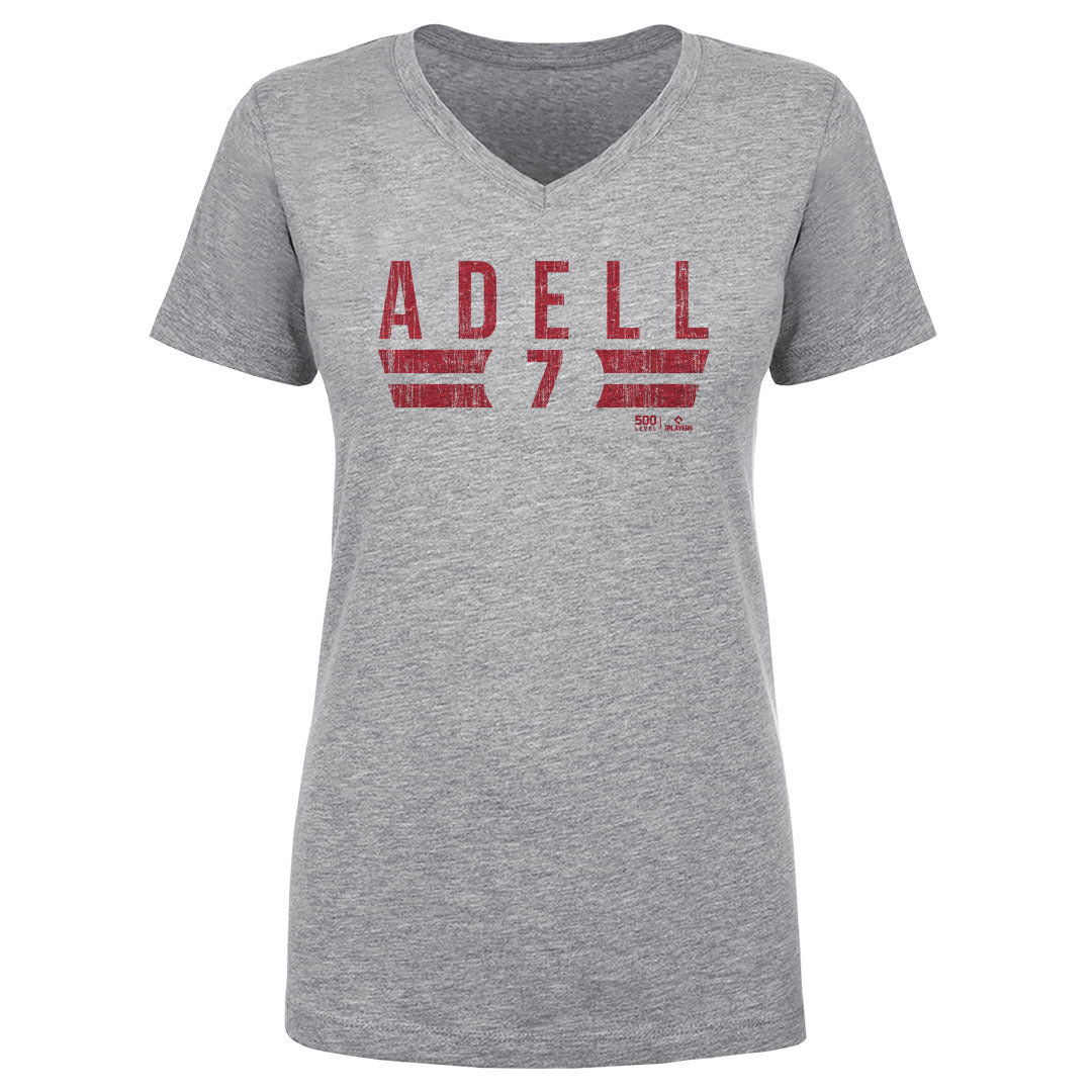 Jo Adell Women's V-Neck T-Shirt | 500 LEVEL
