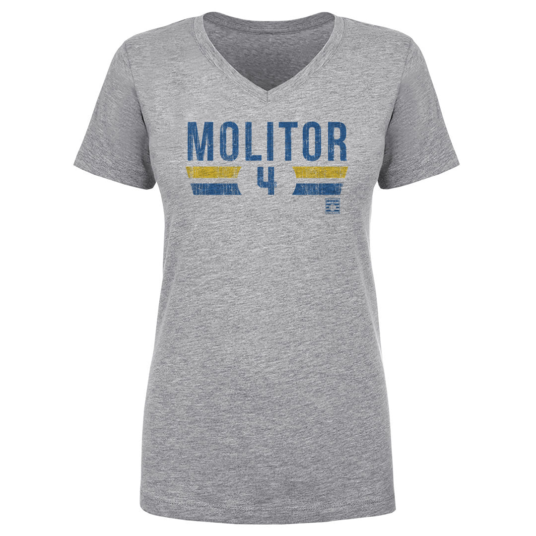 Paul Molitor Women's V-Neck T-Shirt | 500 LEVEL