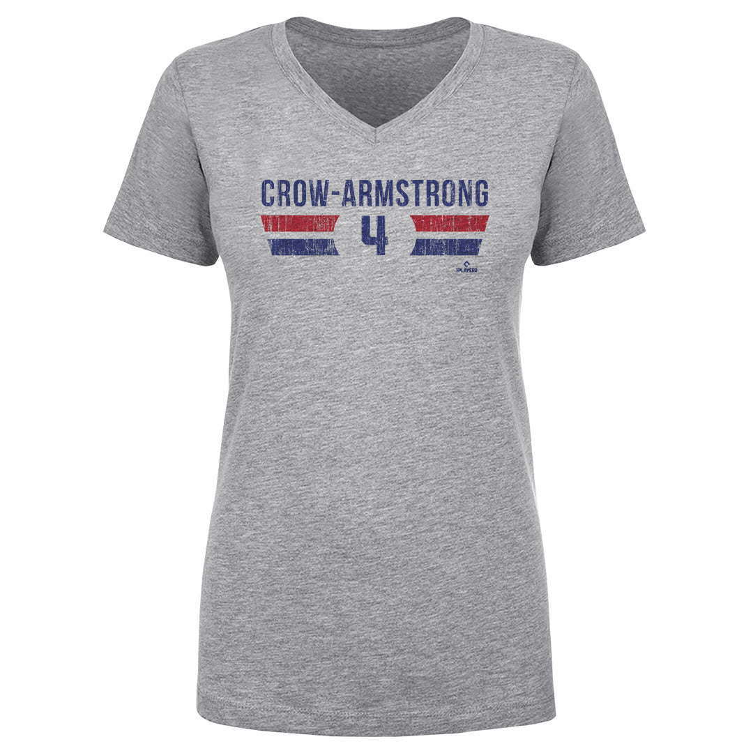 Pete Crow-Armstrong Women's V-Neck T-Shirt | 500 LEVEL