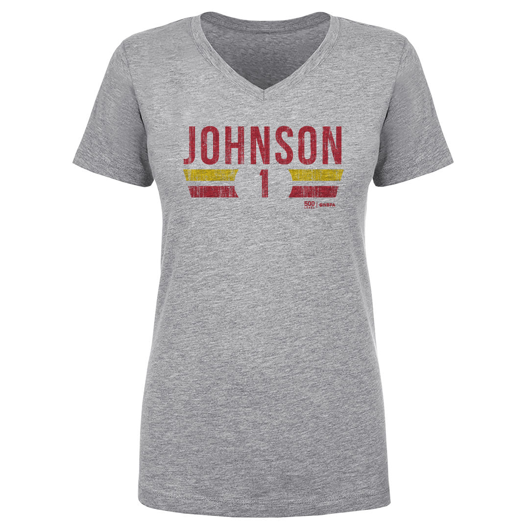 Jalen Johnson Women's V-Neck T-Shirt | 500 LEVEL