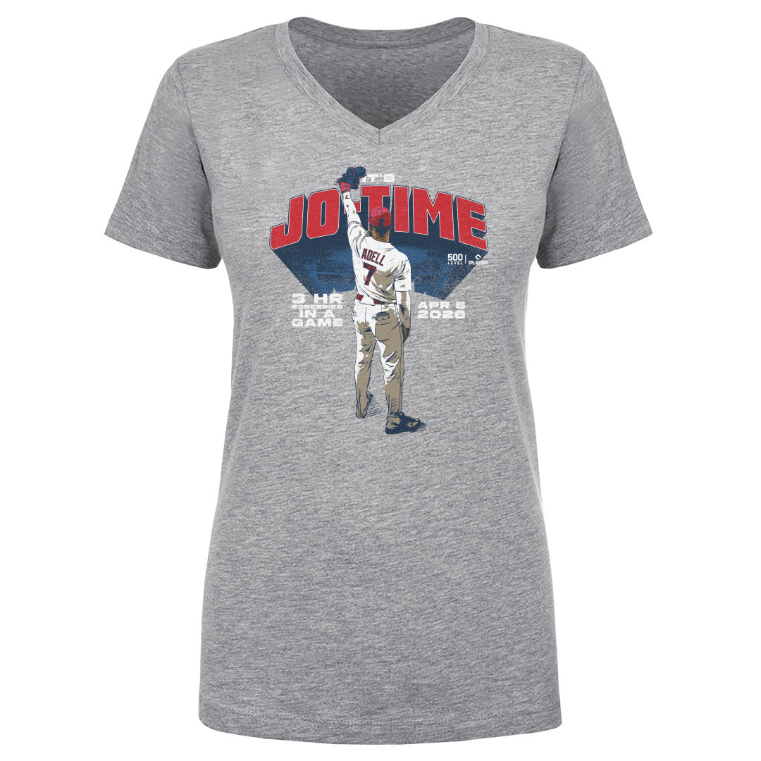 Jo Adell Women's V-Neck T-Shirt | 500 LEVEL
