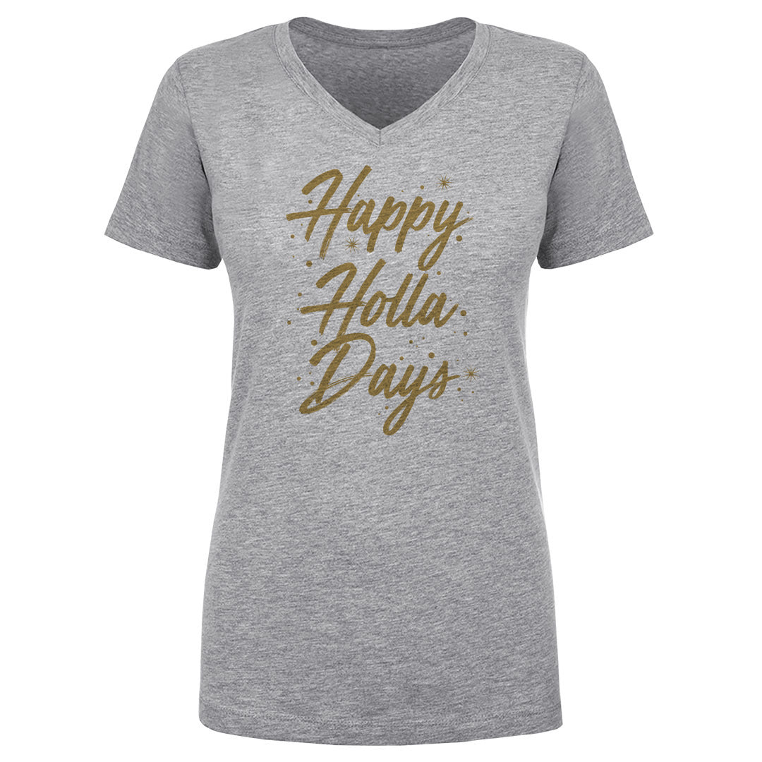 Christmas Women's V-Neck T-Shirt | 500 LEVEL