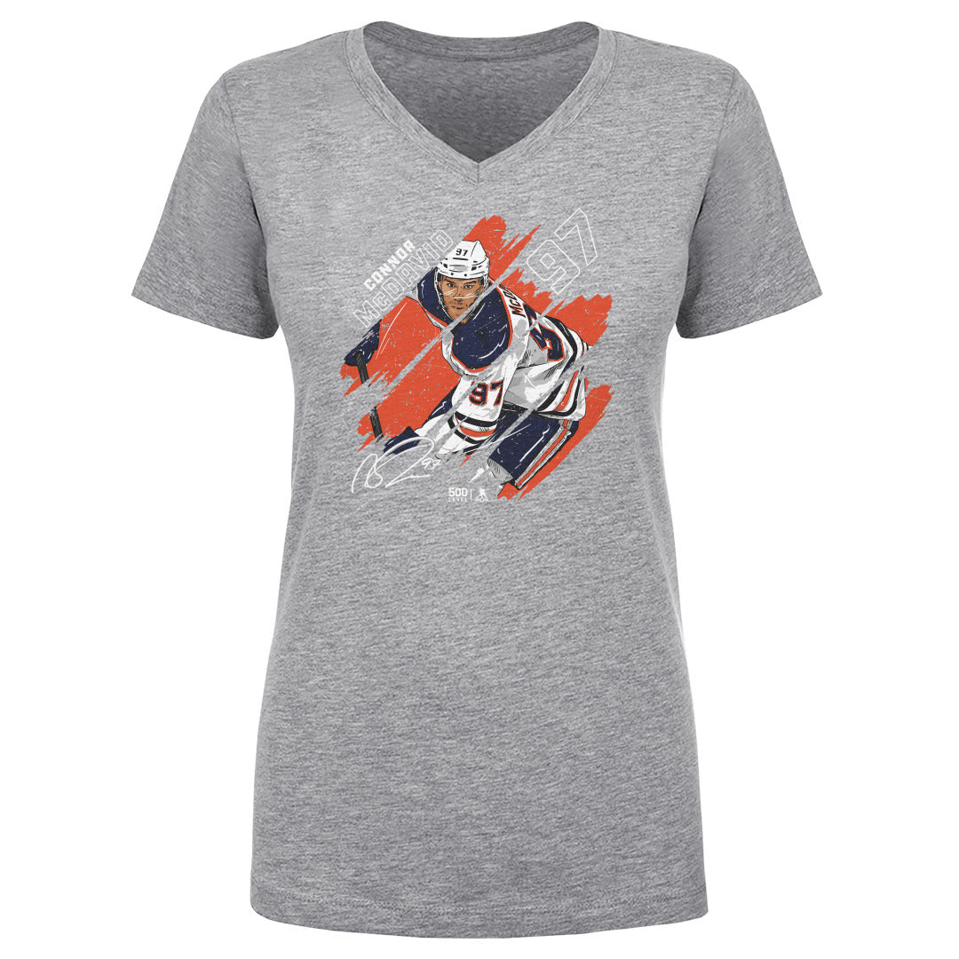 Connor McDavid Women's V-Neck T-Shirt | 500 LEVEL