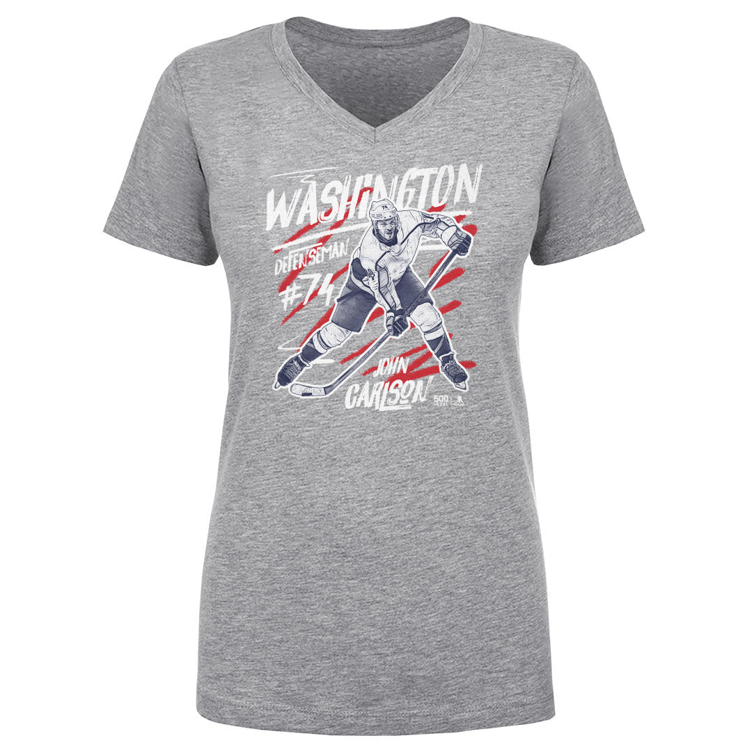 John Carlson Women's V-Neck T-Shirt | 500 LEVEL
