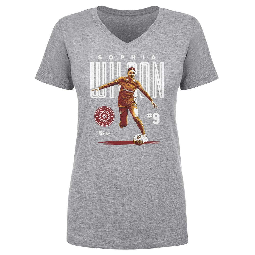 Sophia Wilson Women's V-Neck T-Shirt | 500 LEVEL