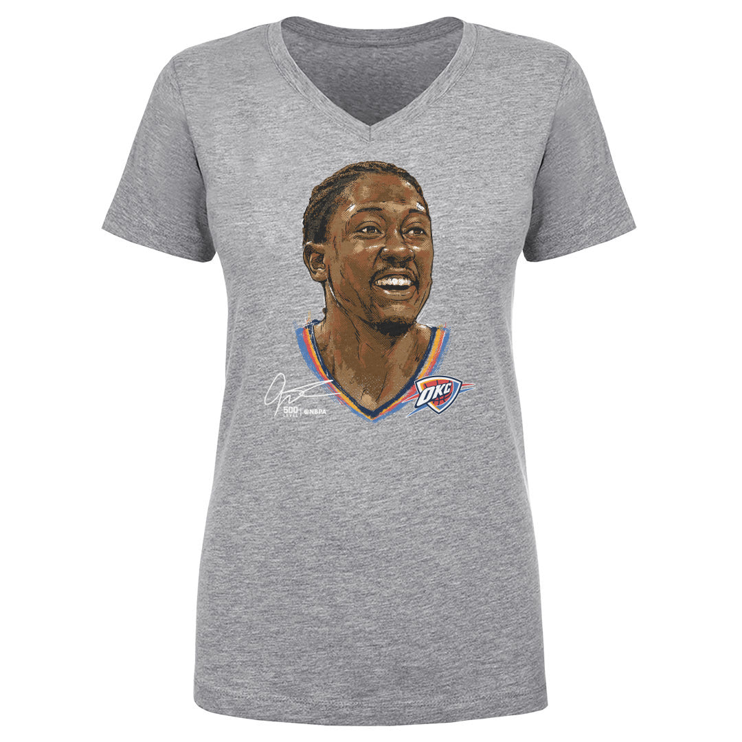 Jalen Williams Women's V-Neck T-Shirt | 500 LEVEL