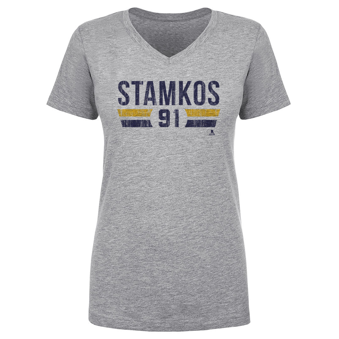 Steven Stamkos Women's V-Neck T-Shirt | 500 LEVEL