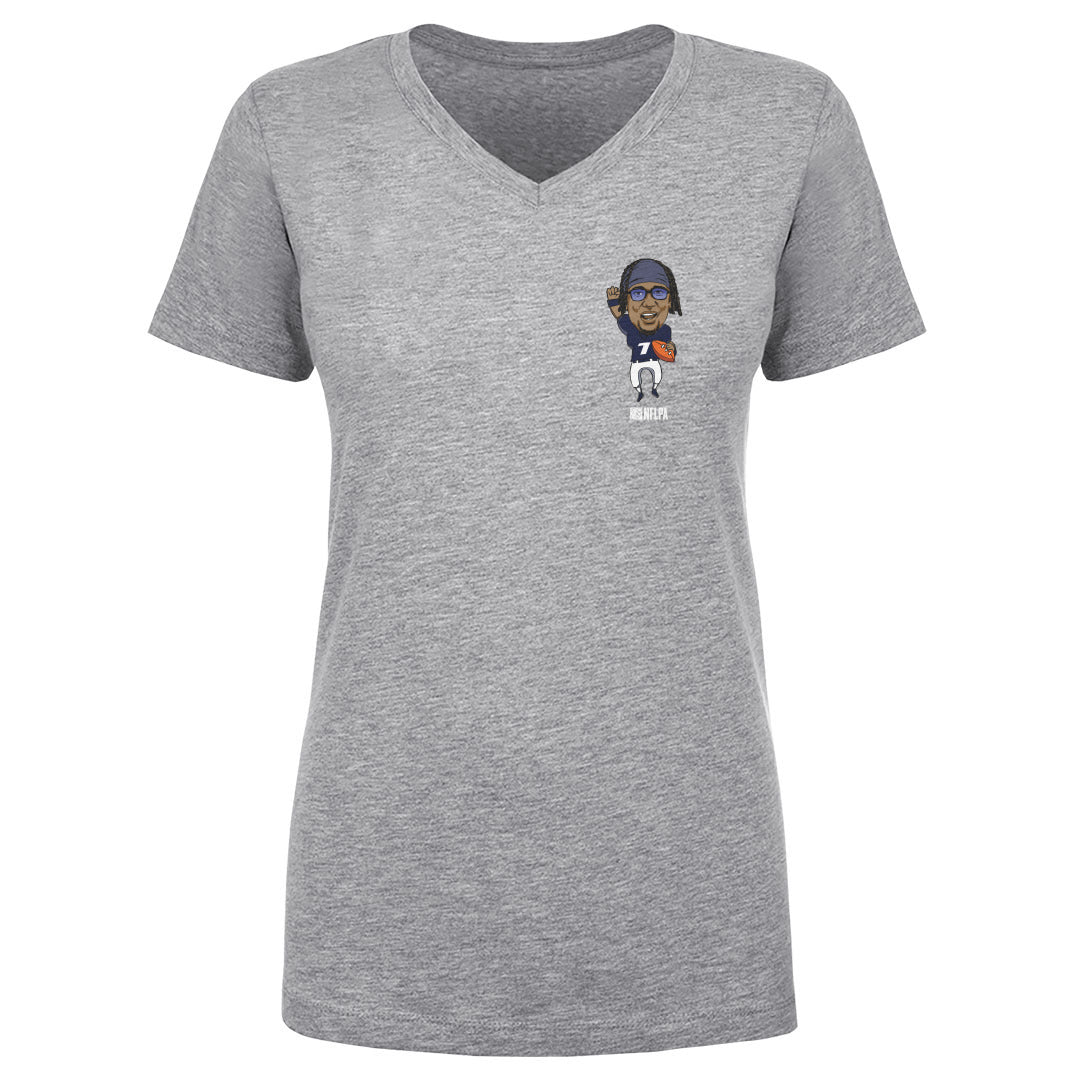 C.J. Stroud Women's V-Neck T-Shirt | 500 LEVEL