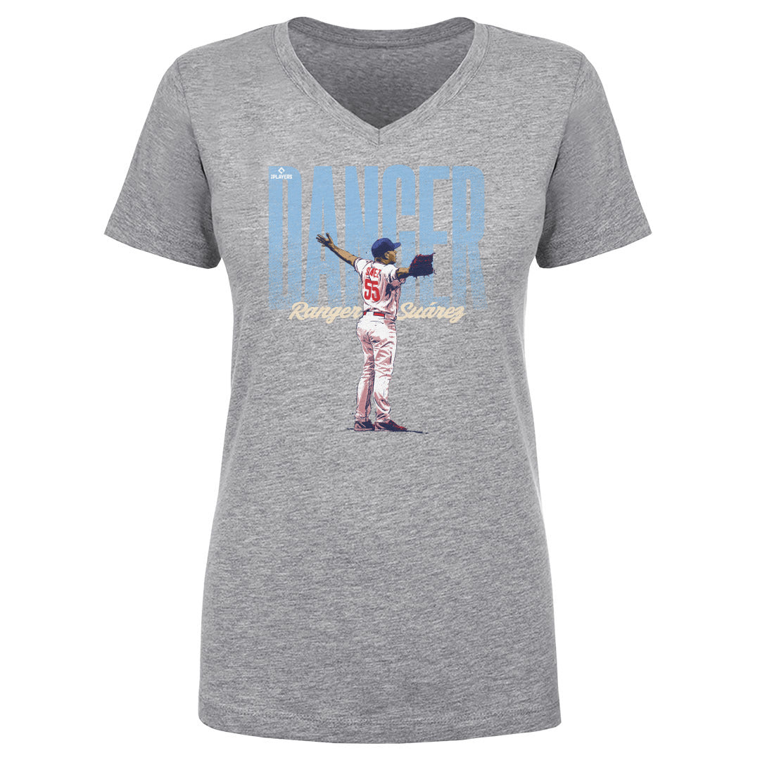 Ranger Suarez Women's V-Neck T-Shirt | 500 LEVEL