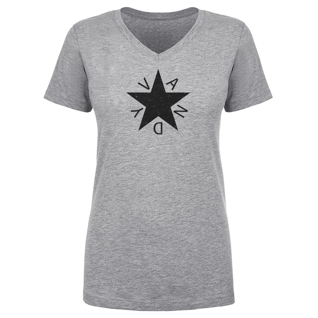 Crown Trio Women's V-Neck T-Shirt | 500 LEVEL
