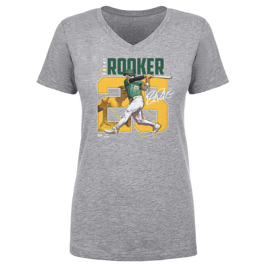 Brent Rooker Women's V-Neck T-Shirt | 500 LEVEL