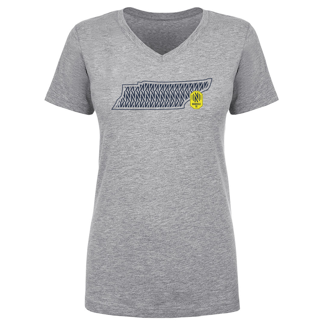 Nashville SC Women's V-Neck T-Shirt | 500 LEVEL