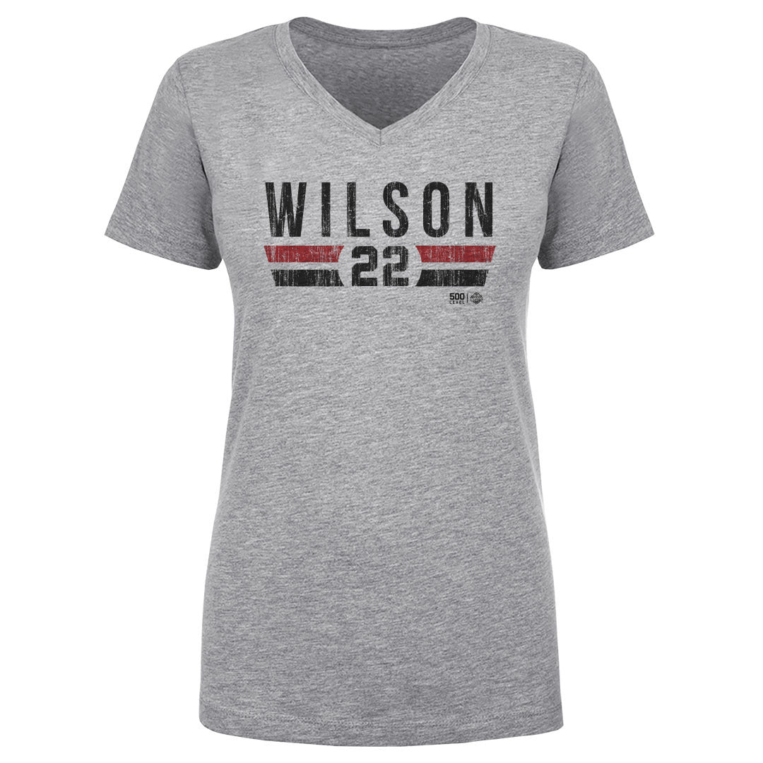 A'ja Wilson Women's V-Neck T-Shirt | 500 LEVEL