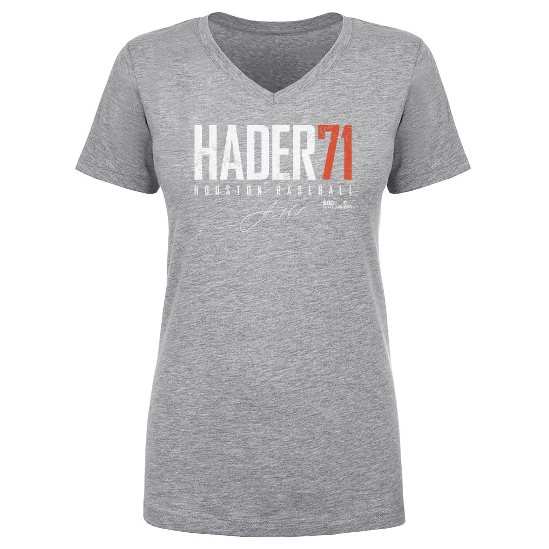 Josh Hader Women's V-Neck T-Shirt | 500 LEVEL