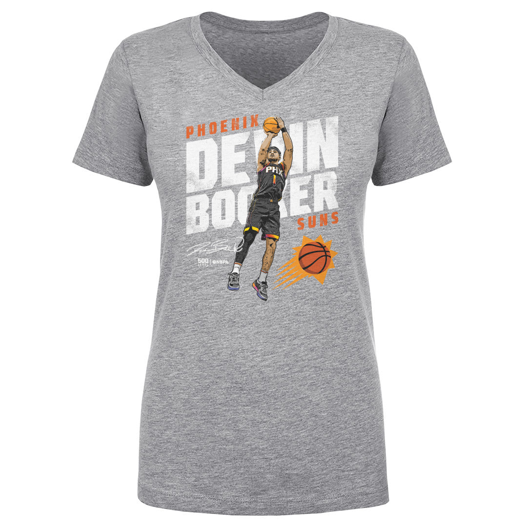 Devin Booker Women's V-Neck T-Shirt | 500 LEVEL