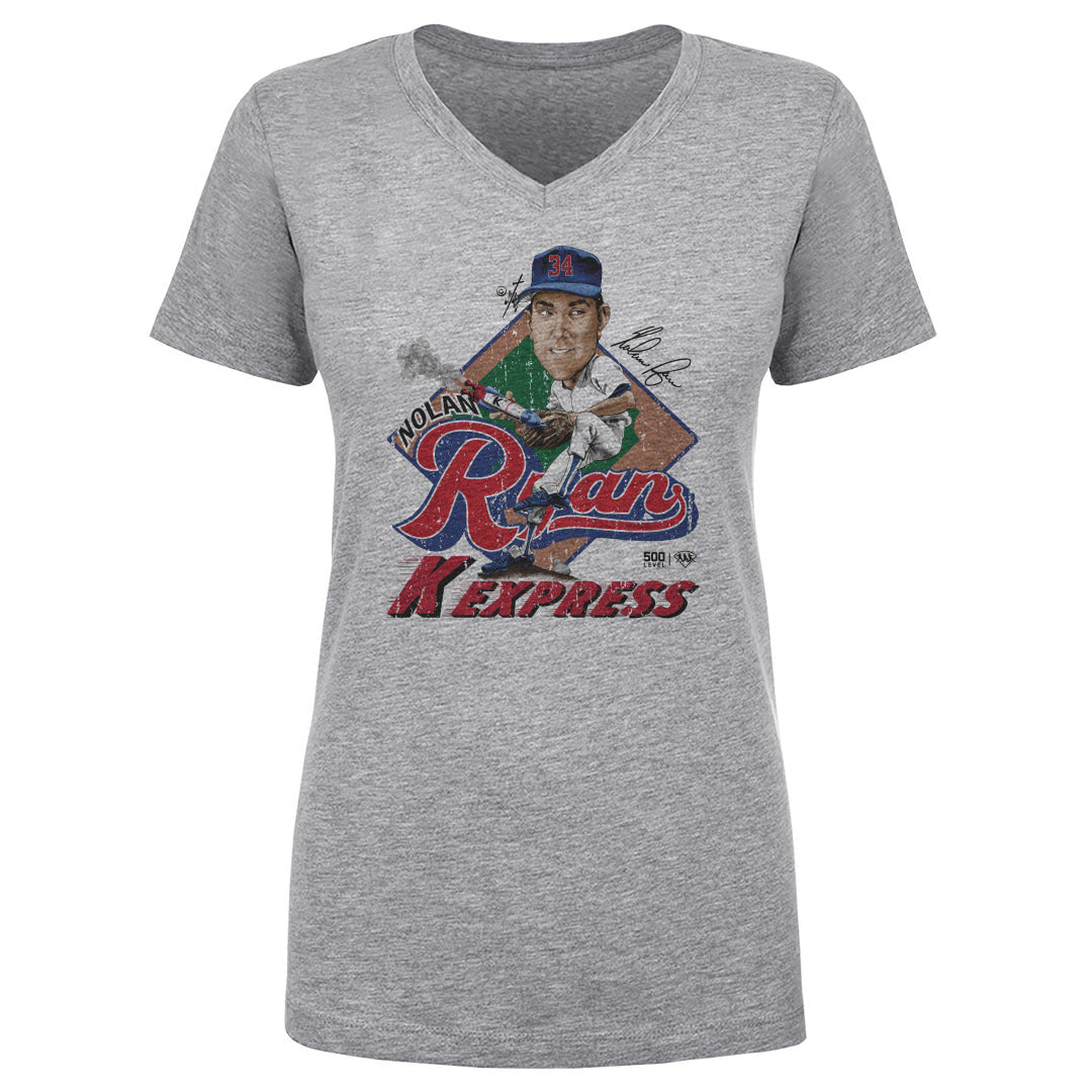 Nolan Ryan Women's V-Neck T-Shirt | 500 LEVEL
