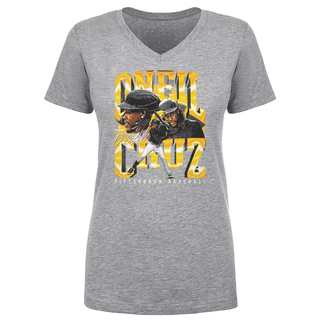 Oneil Cruz Women's V-Neck T-Shirt | 500 LEVEL