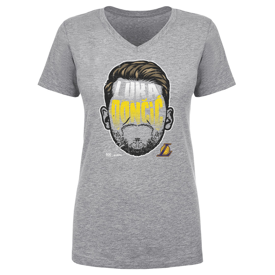 Luka Doncic Women's V-Neck T-Shirt | 500 LEVEL