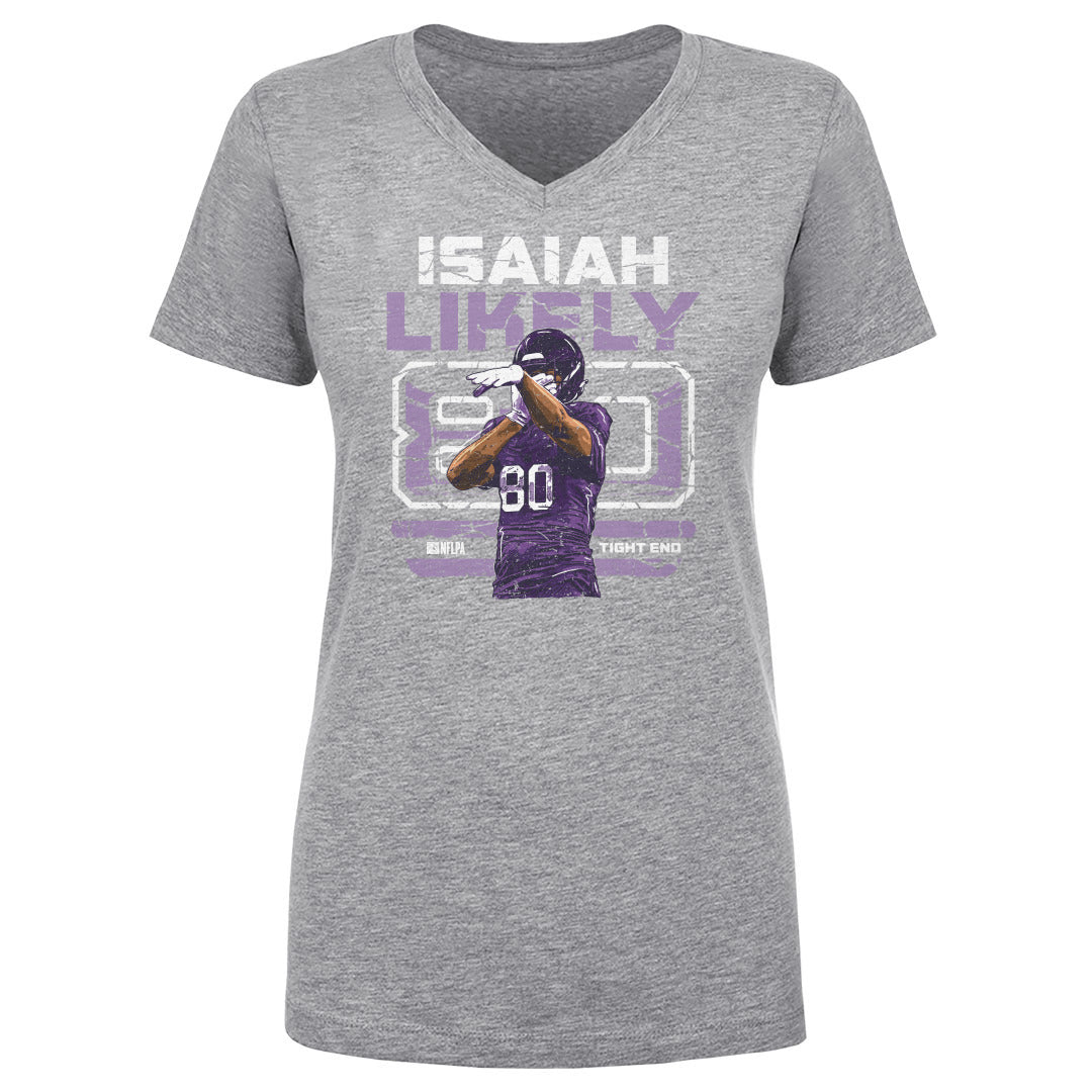 Isaiah Likely Women's V-Neck T-Shirt | 500 LEVEL