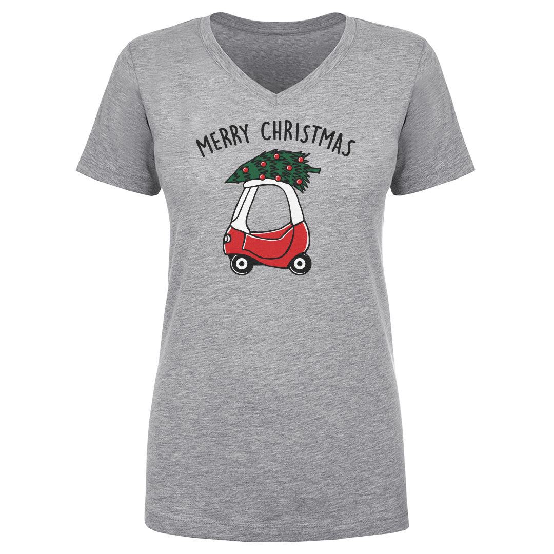 Christmas Women's V-Neck T-Shirt | 500 LEVEL
