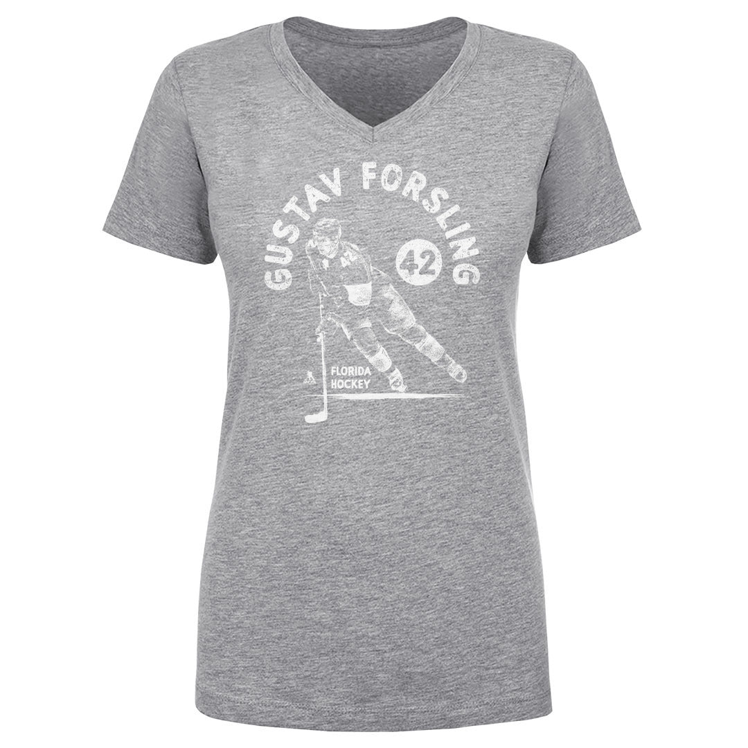 Gustav Forsling Women's V-Neck T-Shirt | 500 LEVEL