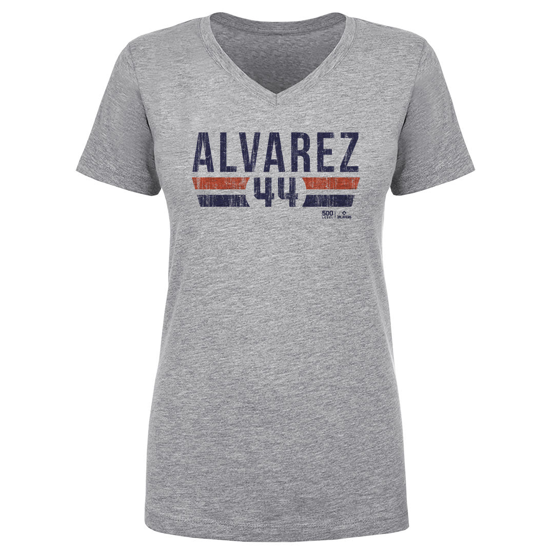 Yordan Alvarez Women's V-Neck T-Shirt | 500 LEVEL