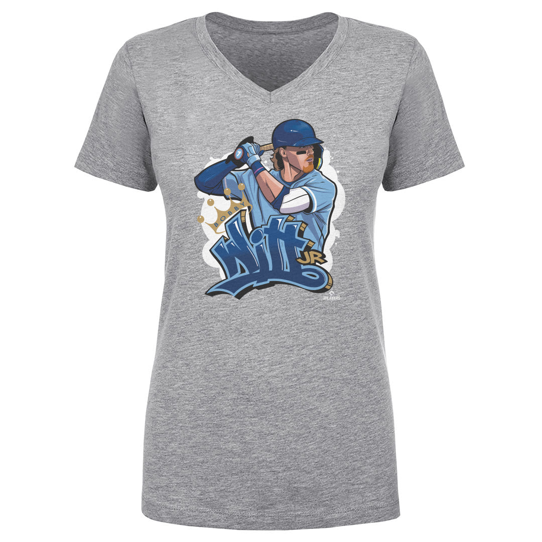 Bobby Witt Jr. Women's V-Neck T-Shirt | 500 LEVEL