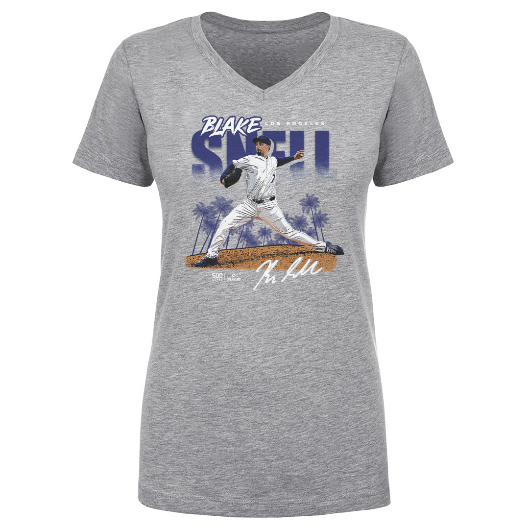 Blake Snell Women's V-Neck T-Shirt | 500 LEVEL