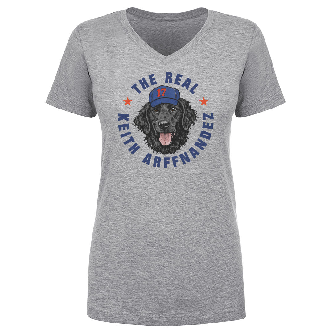 Keith Hernandez Women's V-Neck T-Shirt | 500 LEVEL