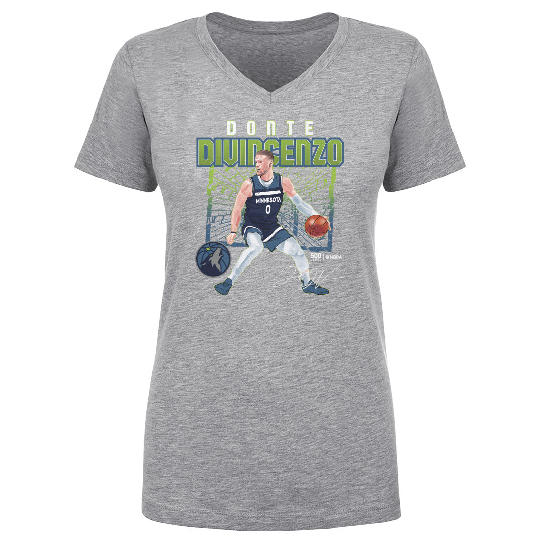 Donte DiVincenzo Women's V-Neck T-Shirt | 500 LEVEL