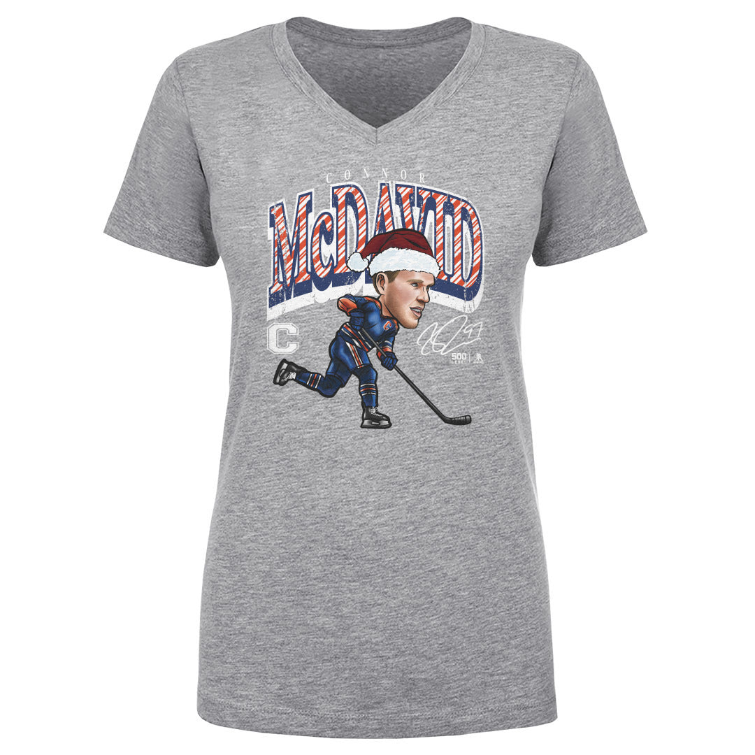 Connor McDavid Women's V-Neck T-Shirt | 500 LEVEL