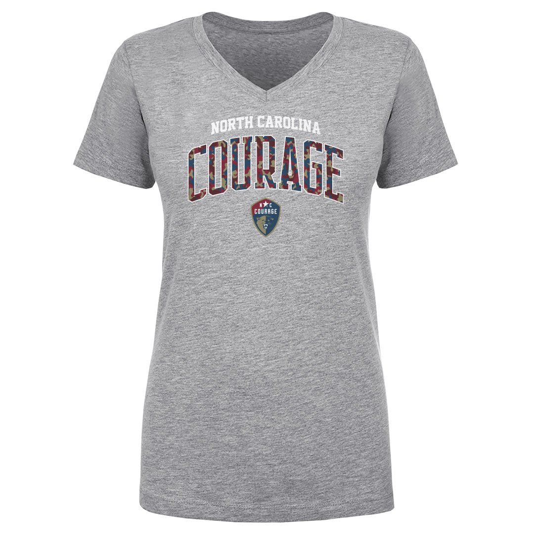 North Carolina Courage Women's V-Neck T-Shirt | 500 LEVEL
