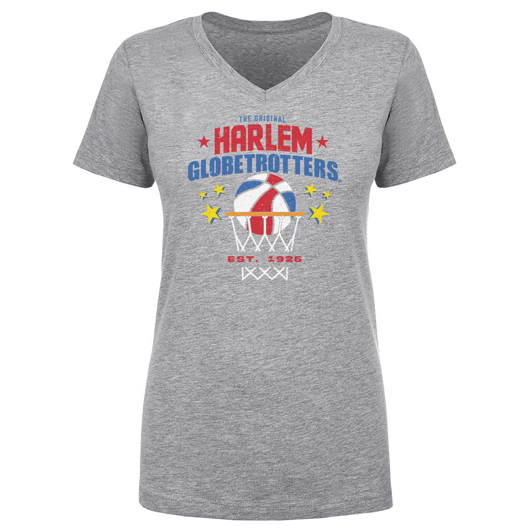 Harlem Globetrotters Women's V-Neck T-Shirt | 500 LEVEL