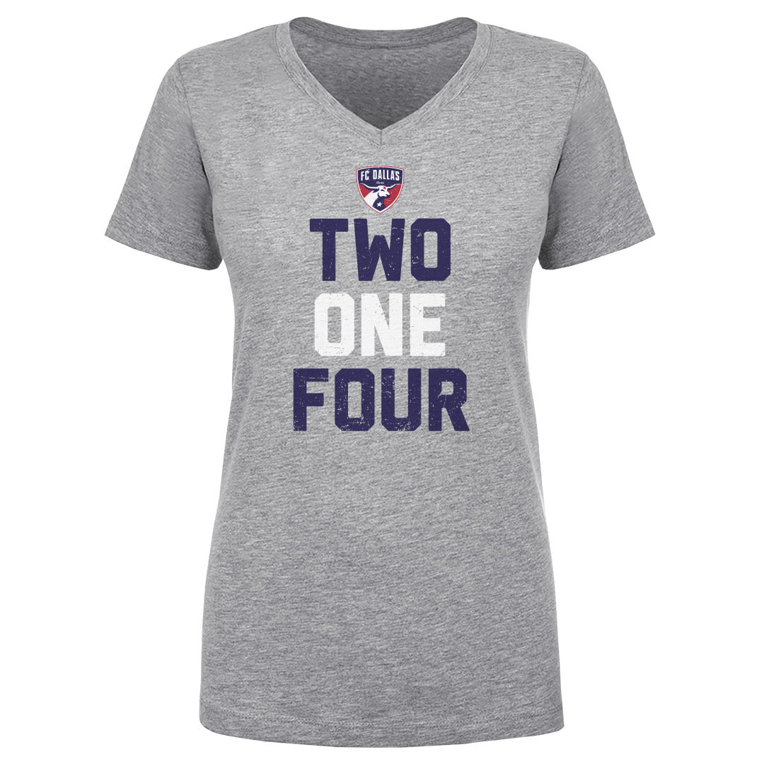 FC Dallas Women's V-Neck T-Shirt | 500 LEVEL