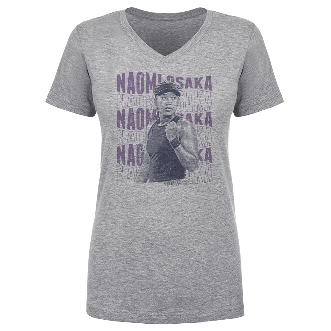 Naomi Osaka Women's V-Neck T-Shirt | 500 LEVEL