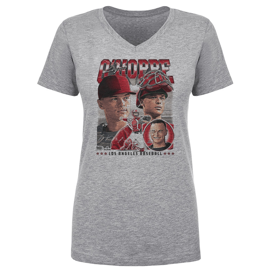 Logan O'Hoppe Women's V-Neck T-Shirt | 500 LEVEL