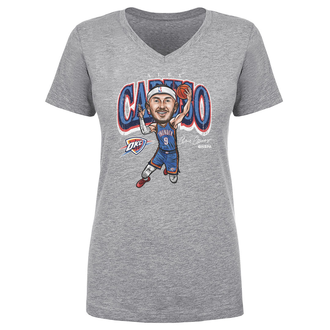 Alex Caruso Women's V-Neck T-Shirt | 500 LEVEL