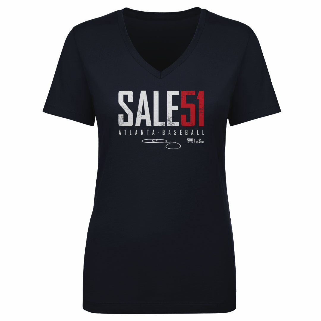 Chris Sale Women's V-Neck T-Shirt | 500 LEVEL