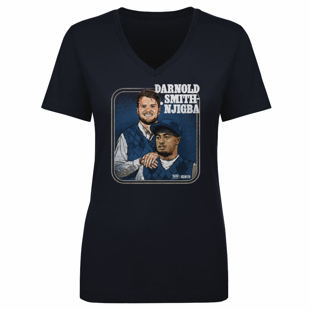 Sam Darnold Women's V-Neck T-Shirt | 500 LEVEL